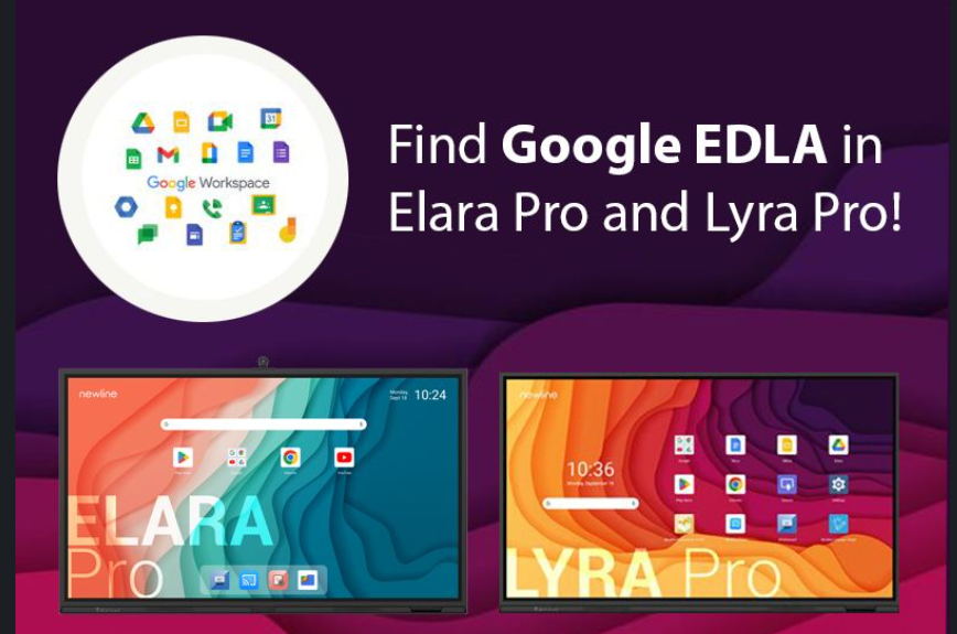 interactive screens with google edla