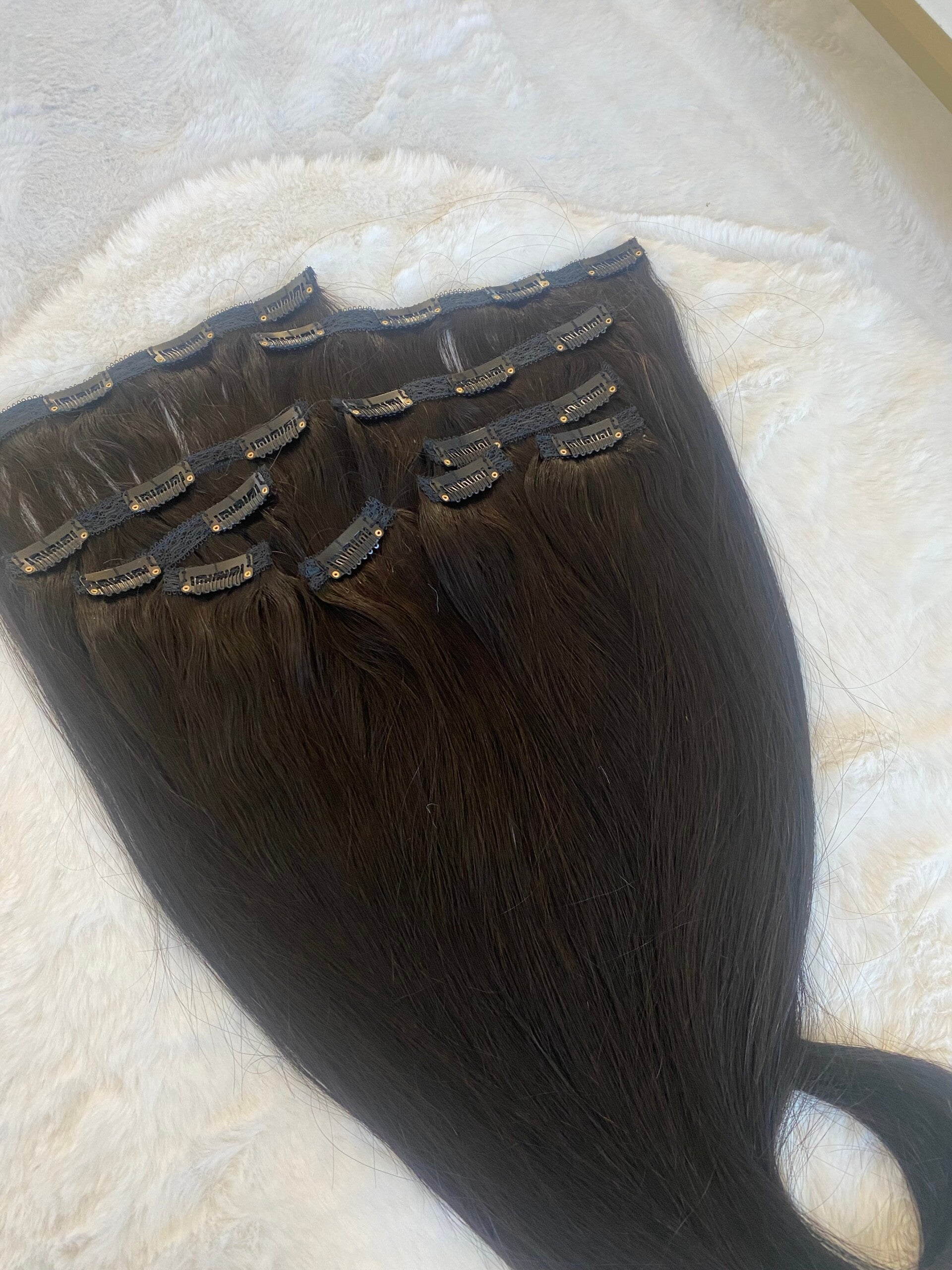 Clip in hairextensions