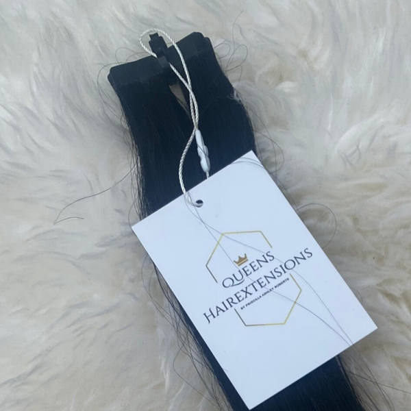 Tape extensions donkere kleuren