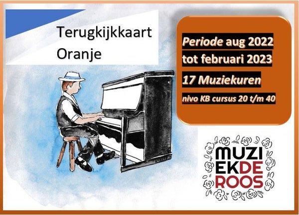 Muziekuur Terugkijkkaart Oranje, periode 2022 - 2023, deel 1