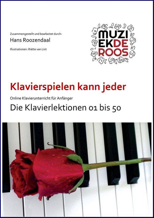 Kursbuch Klavier 1  bis 50, (MIT videos)