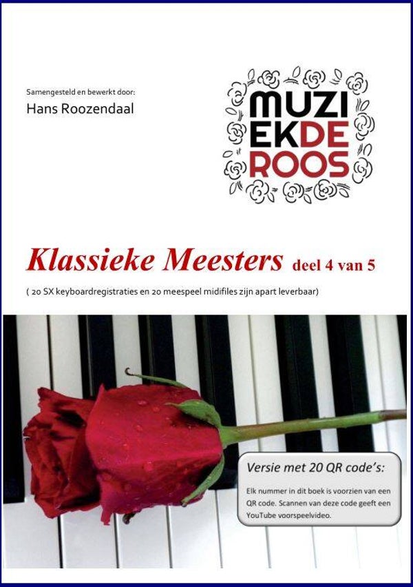 Klassieke Meesters voor keyboard, deel 4 met QR