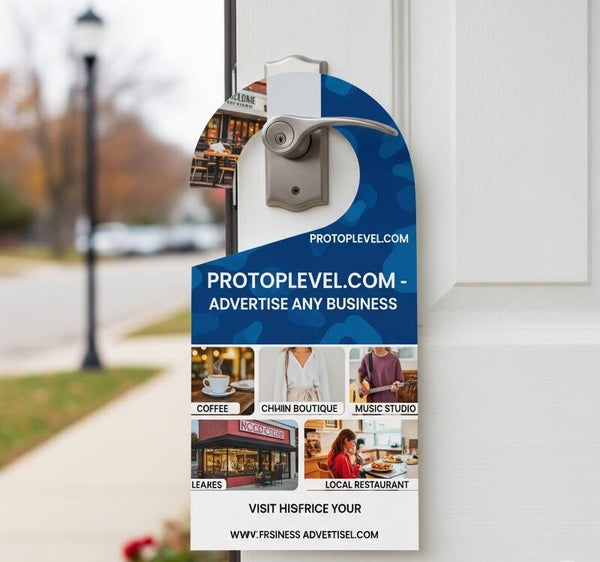 DOOR TO DOOR. ADVERTISING