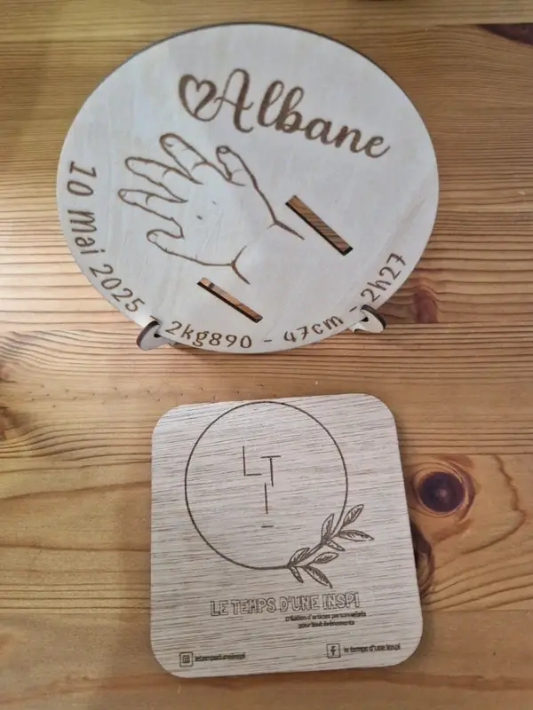 Porte bracelet de naissance