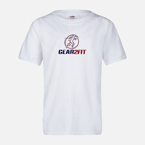 GEAR2FIT® FLG - White T-Shirt Mock Up (Not for Sale)