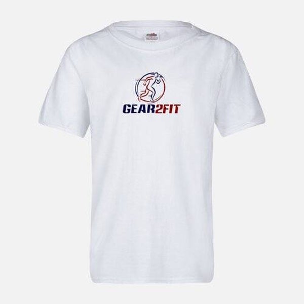 GEAR2FIT® FLG - White T-Shirt Mock Up (Not for Sale)