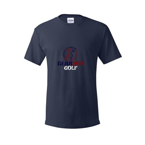 GEAR2FIT® Navy Blue Golf Casual T-Shirt