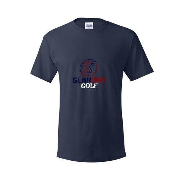 GEAR2FIT® Navy Blue Golf Casual T-Shirt
