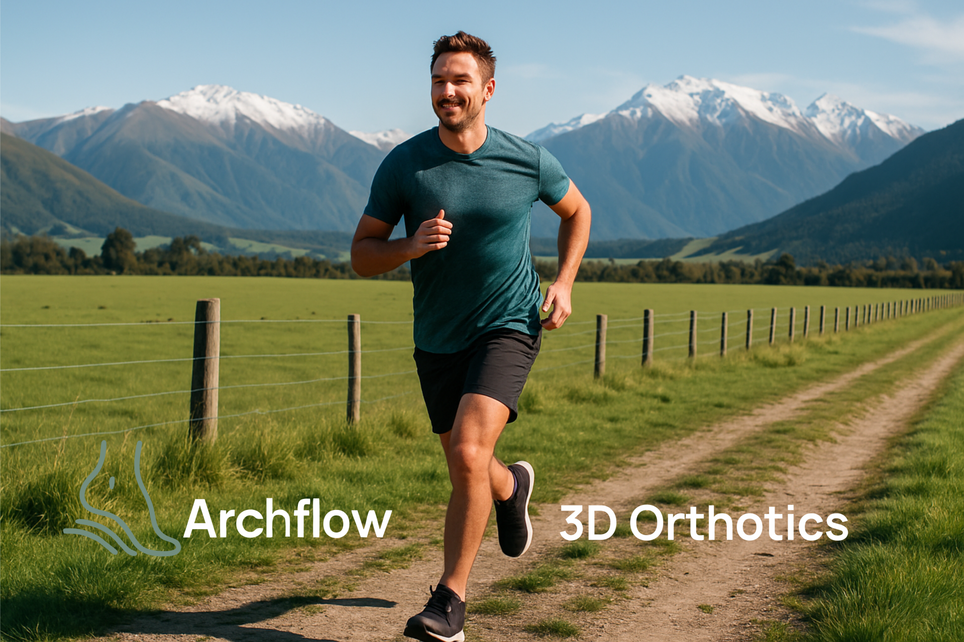 Archflow 3d printed orthotic NZ