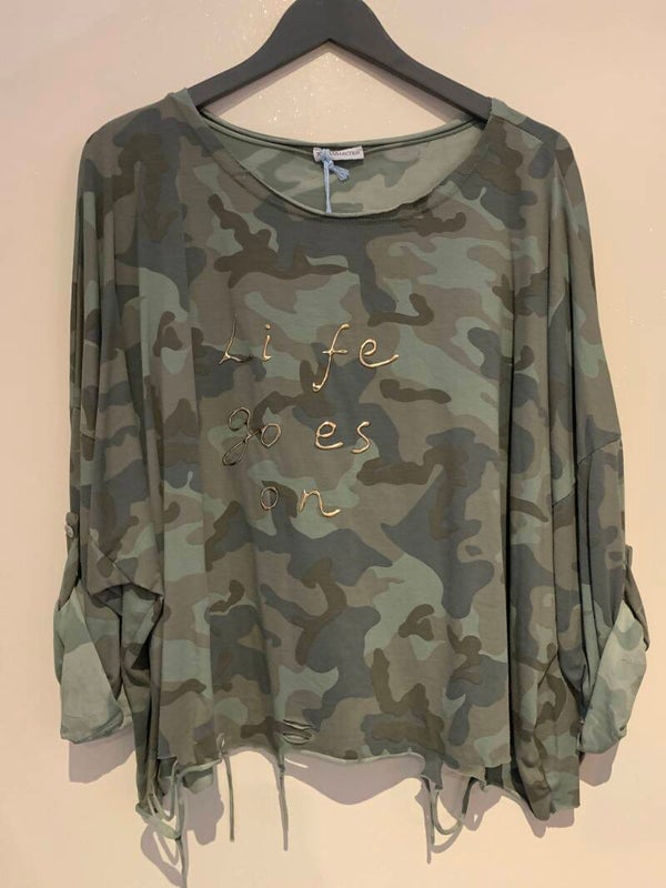 T shirt camouflage