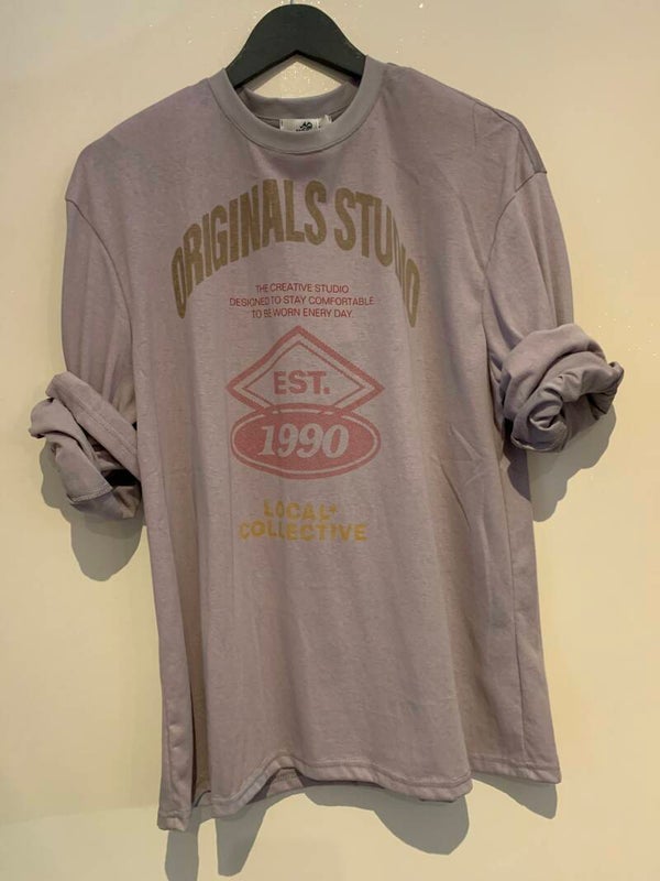 T shirt licht grijs