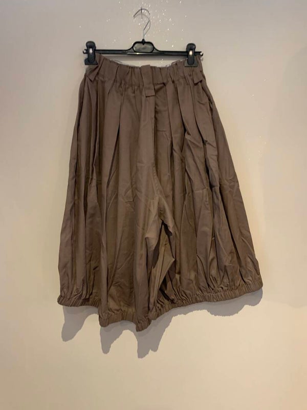 Bermuda taupe katoen