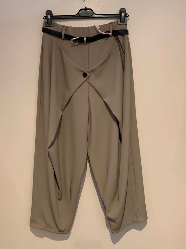 Broek beige/taupe
