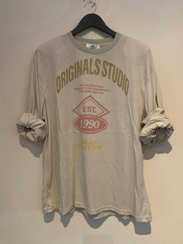 T shirt beige