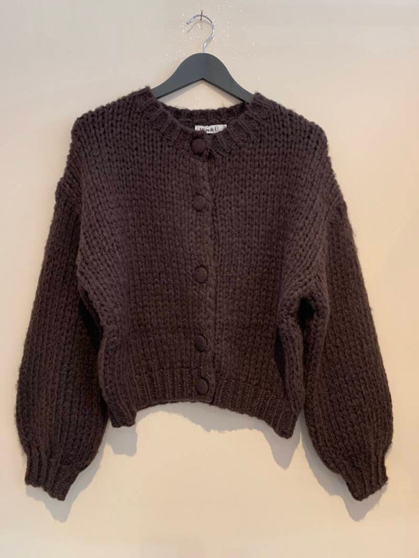 Cardigan choco
