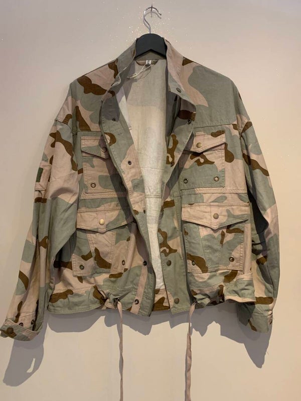 Vest camouflage oversized