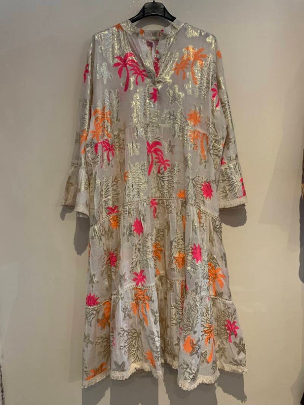 Kleed katoen tot onder knie