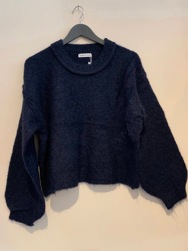 Trui donkerblauw
