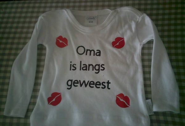 Oma is langs geweest