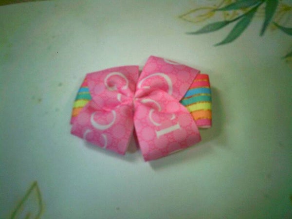 roze strik