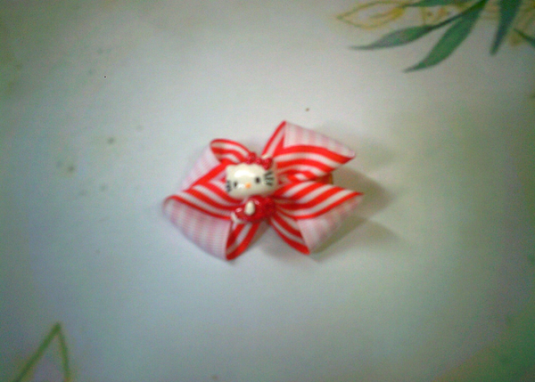 rood witte strik