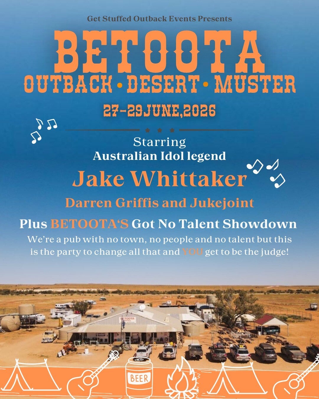 Betoota Outback Desert Muster | Underground Productions