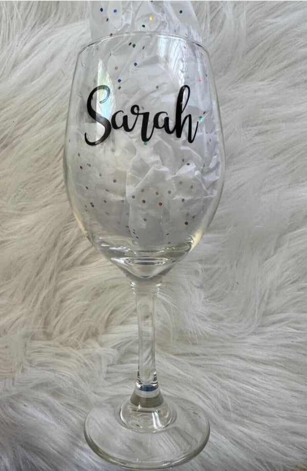 Gepersonaliseerd Wijnglas met Naam