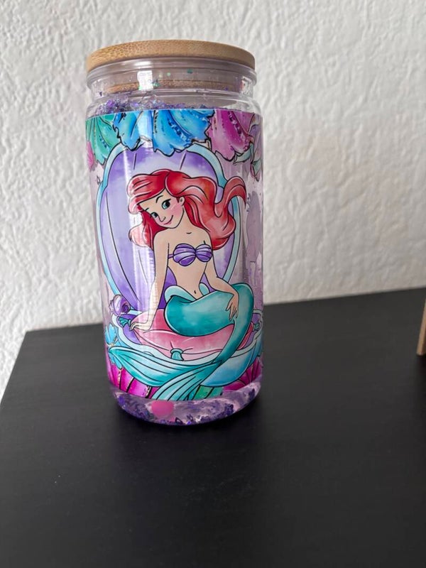 Magische Zeemeermin Glitterbeker