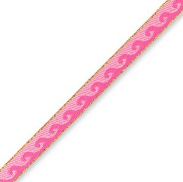 lint armband WAVES PINK