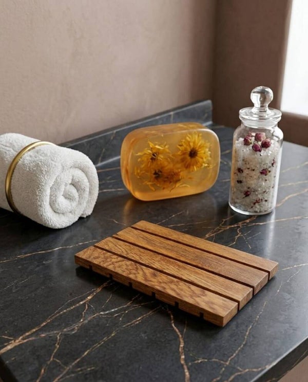 Jabonera Artesanal de madera