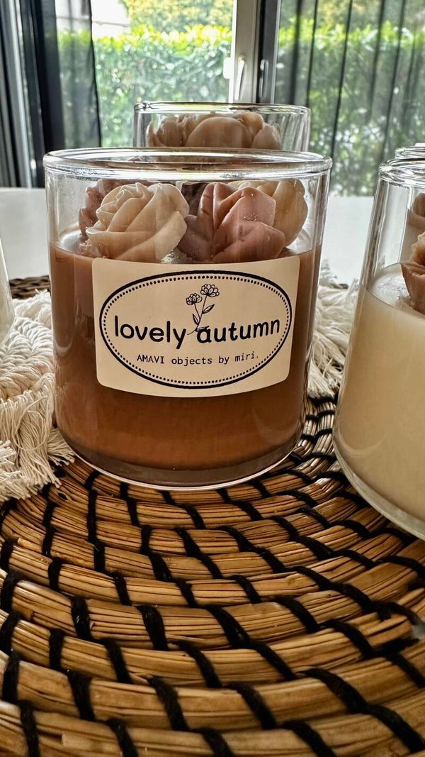 Kerze – lovely autumn