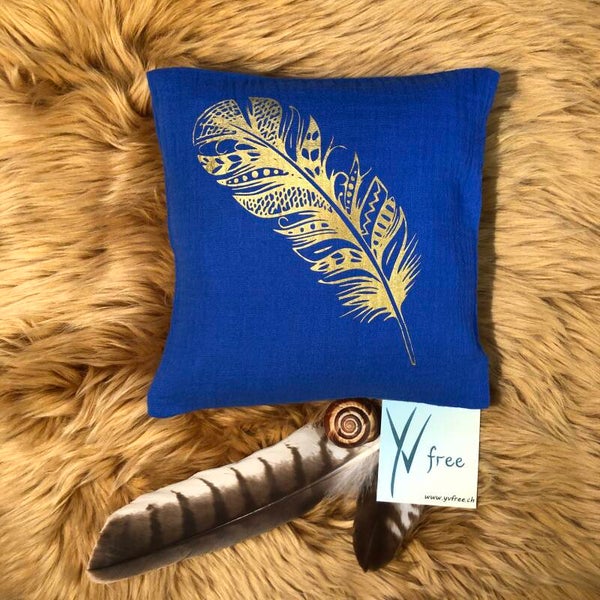 Traubenkernen Kissen Feder