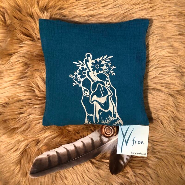 Traubenkernen Kissen Huhn