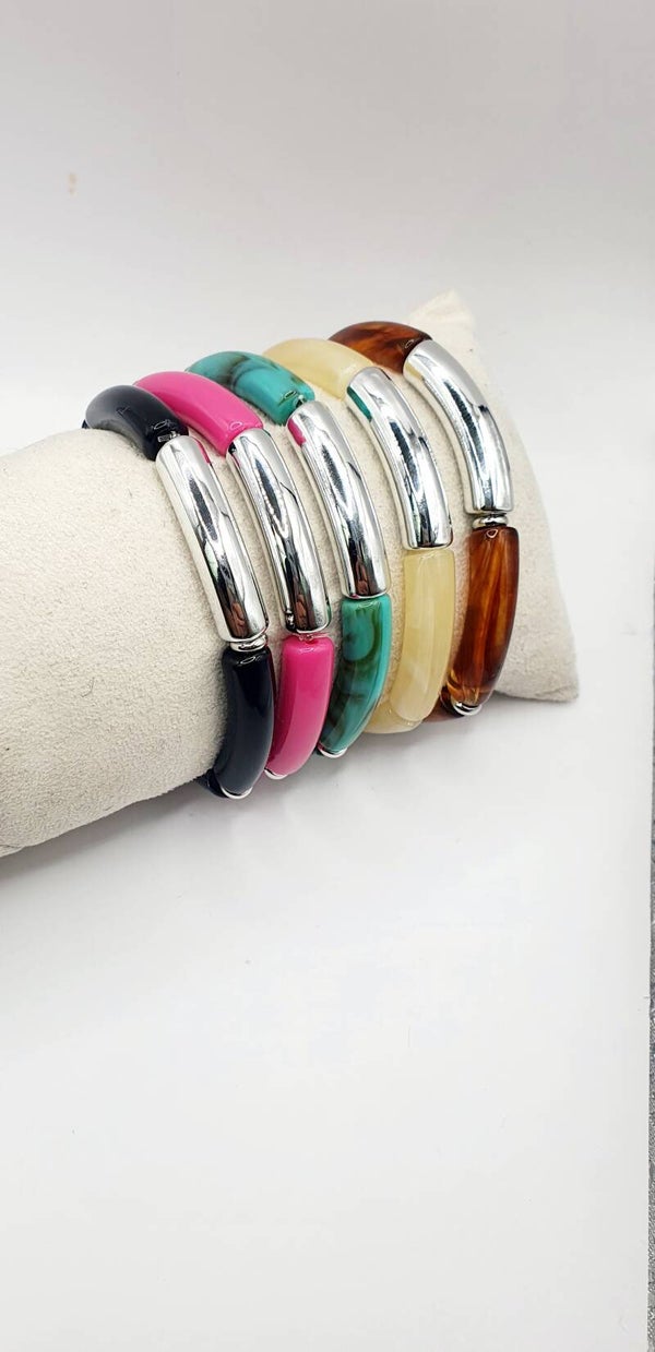 Acryl tube armbanden