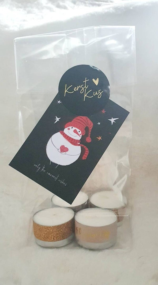 Waxinelichtjes met een verborgen boodschap