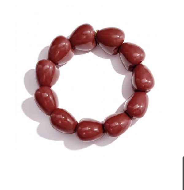 Grote hartjes armband