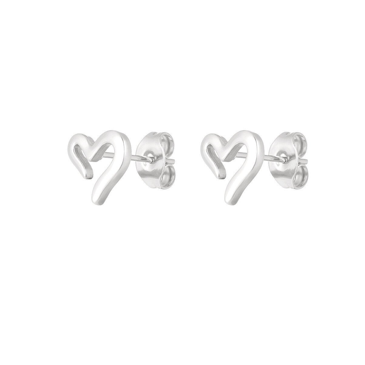 Ear studs - Open your heart