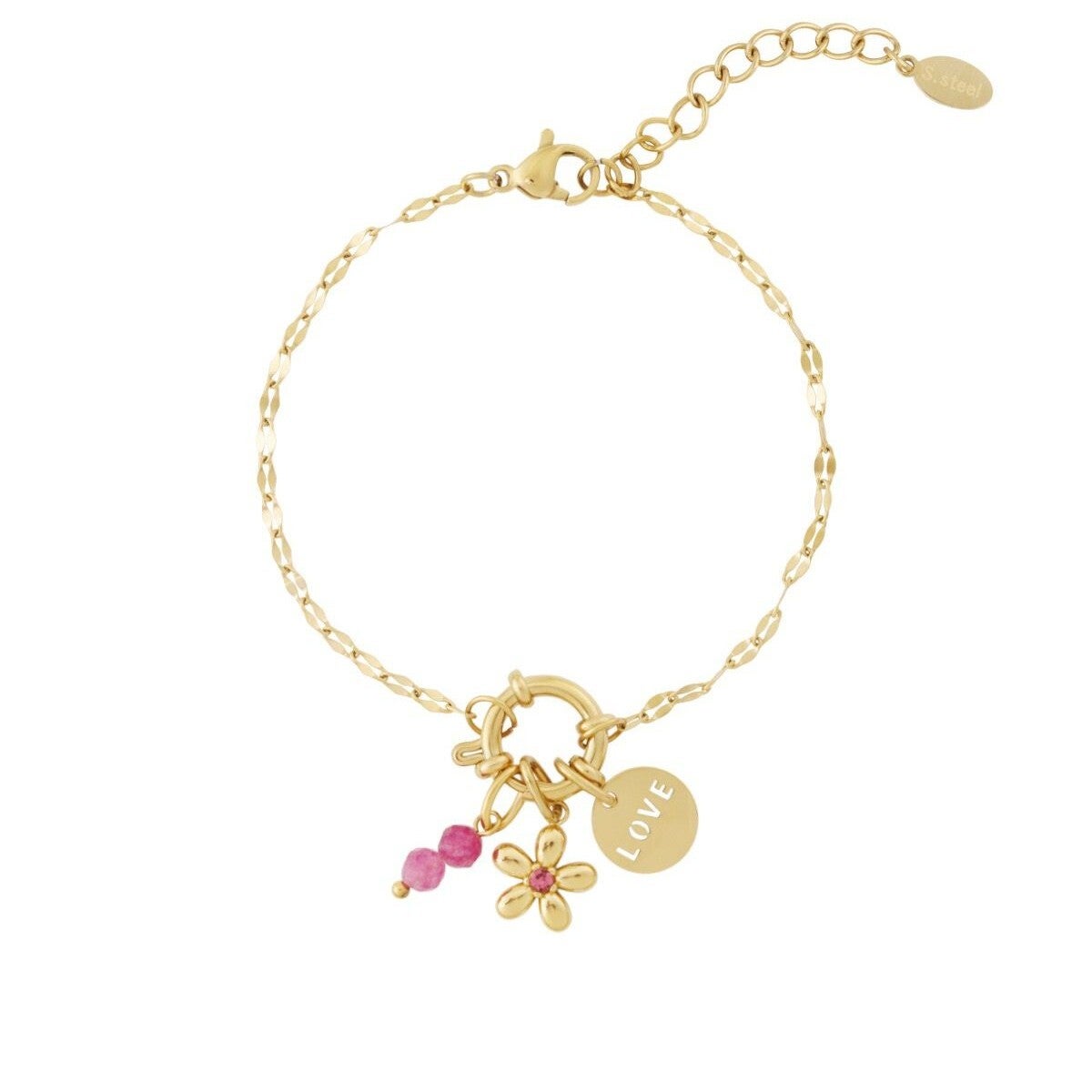 Bracelet - DIY flower