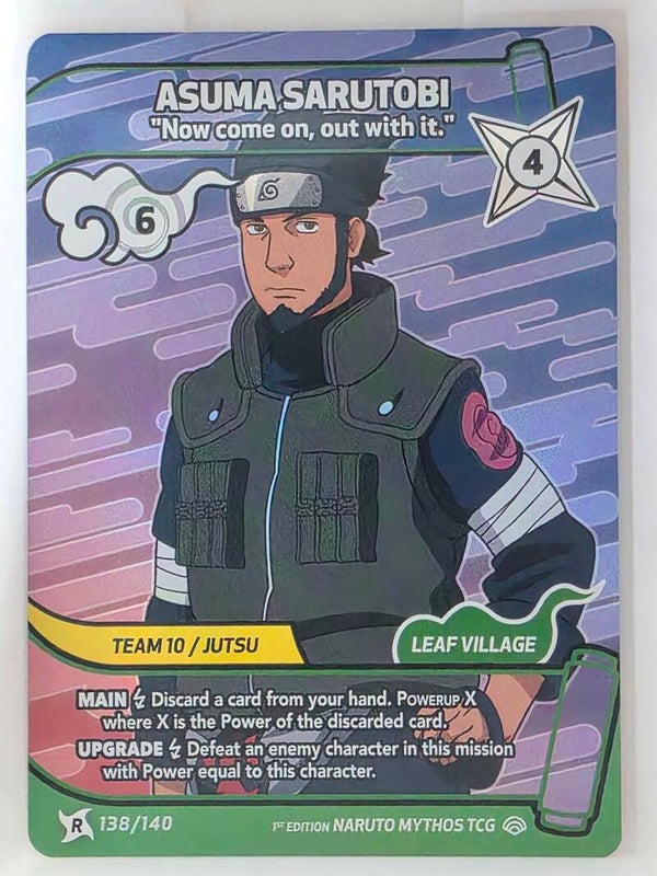 Asuma Sarutobi - 138/140 - Rare