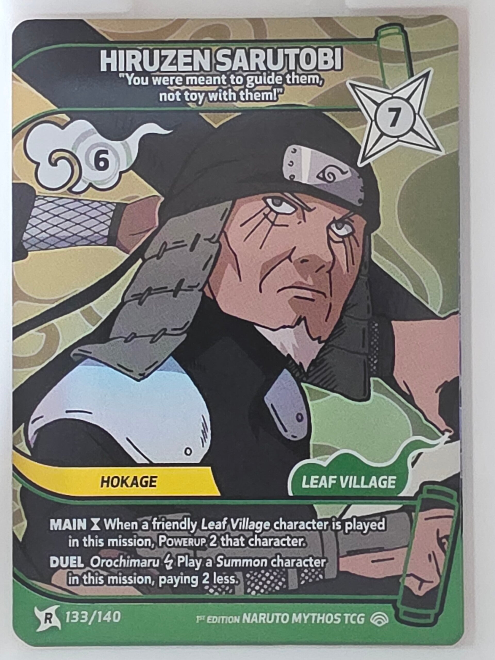 Hiruzen Sarutobi - 133/140 - Rare