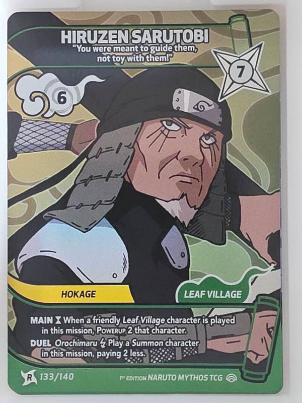 Hiruzen Sarutobi - 133/140 - Rare