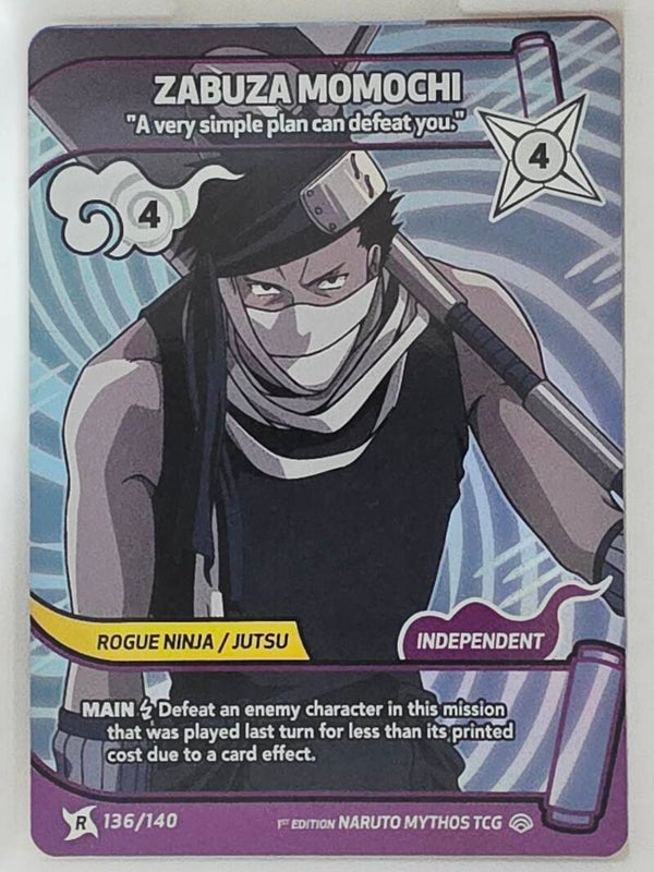 Zabuza Momochi - 136/140 - Rare