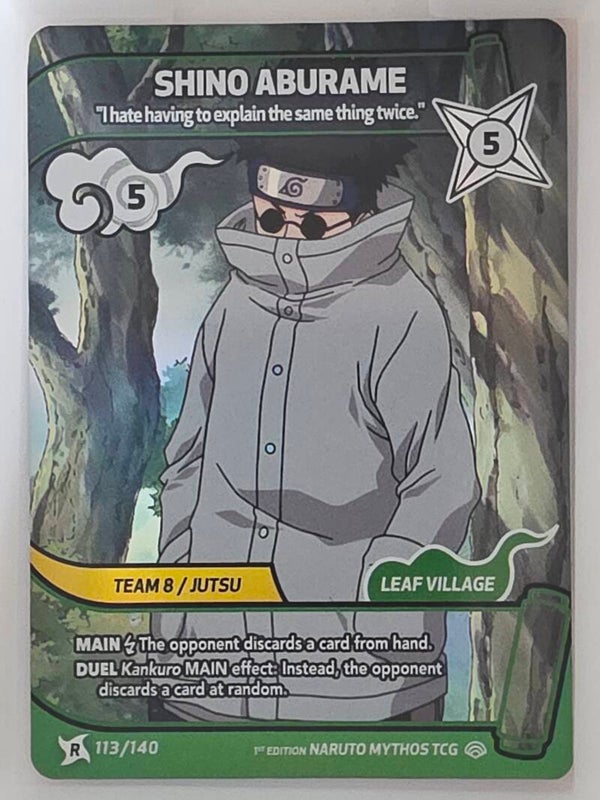 Shino Aburame - 113/140 - Rare