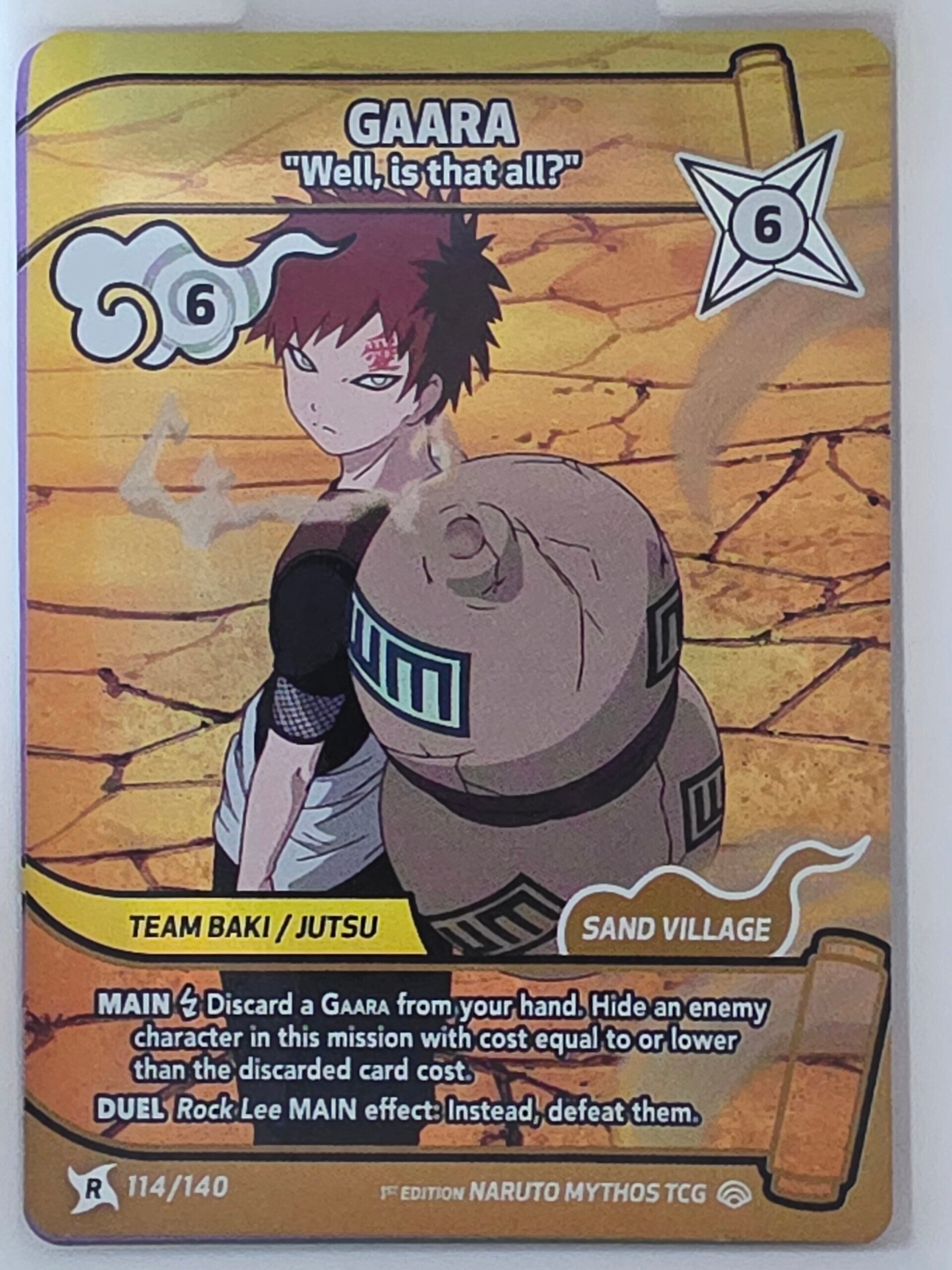 Gaara - 114/140 - Rare