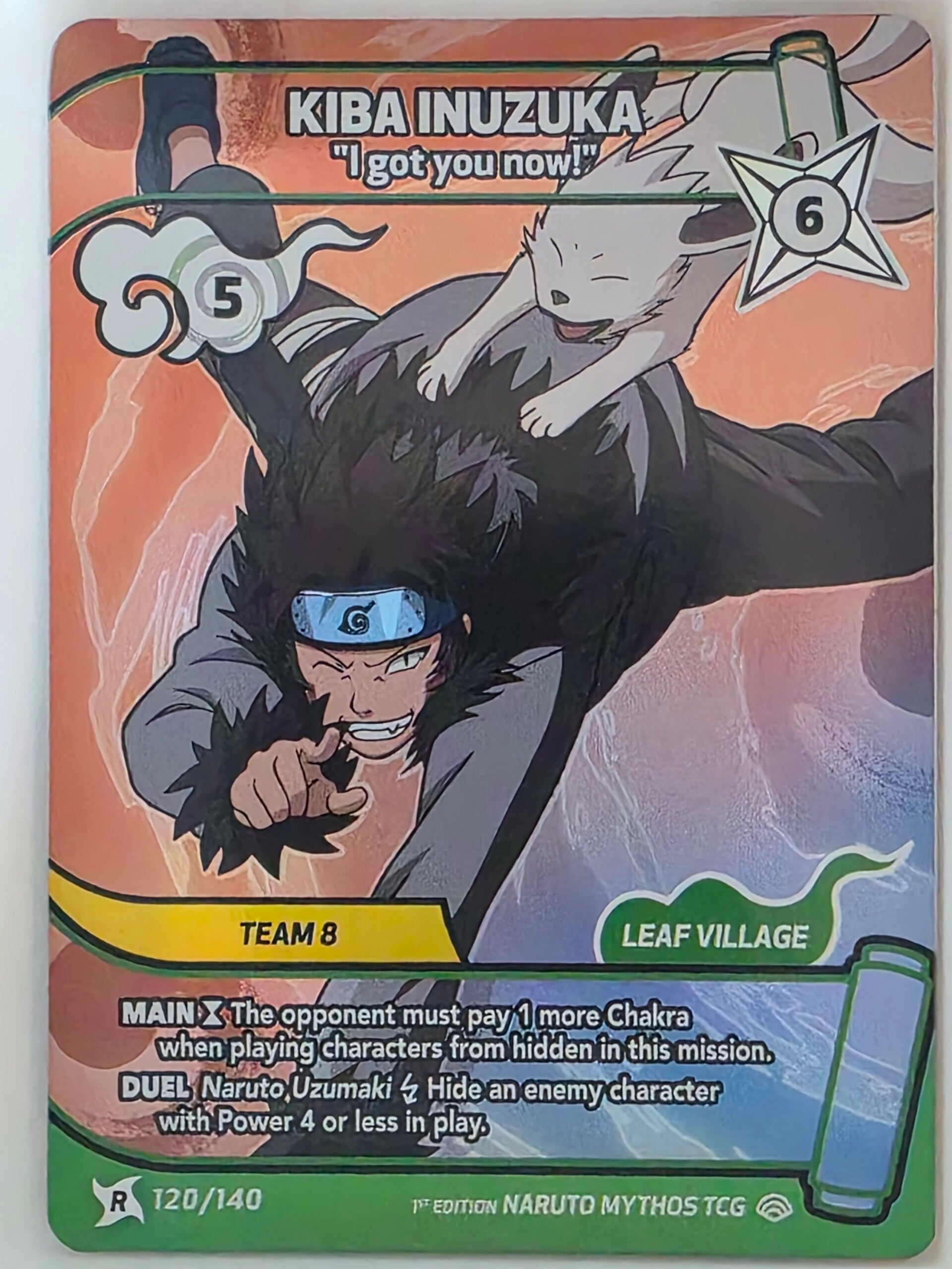 Kiba Inuzuka - 120/140 - Rare