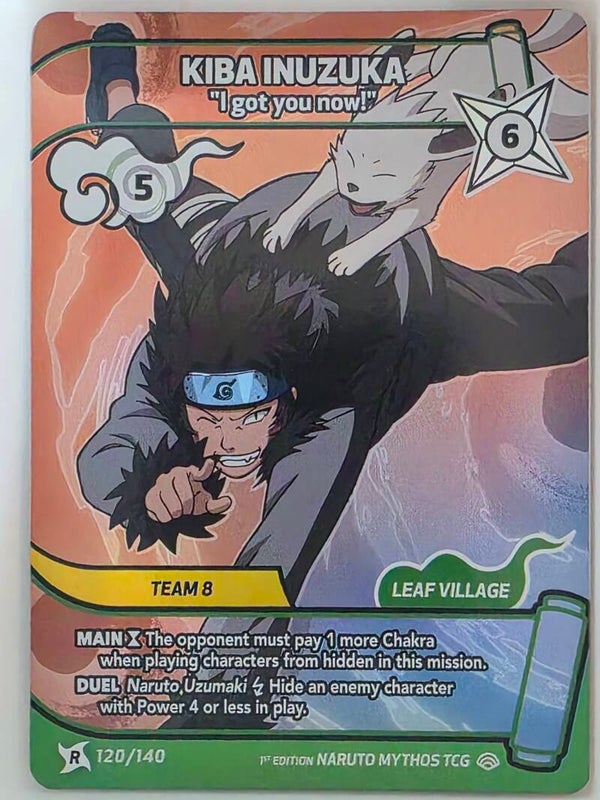 Kiba Inuzuka - 120/140 - Rare