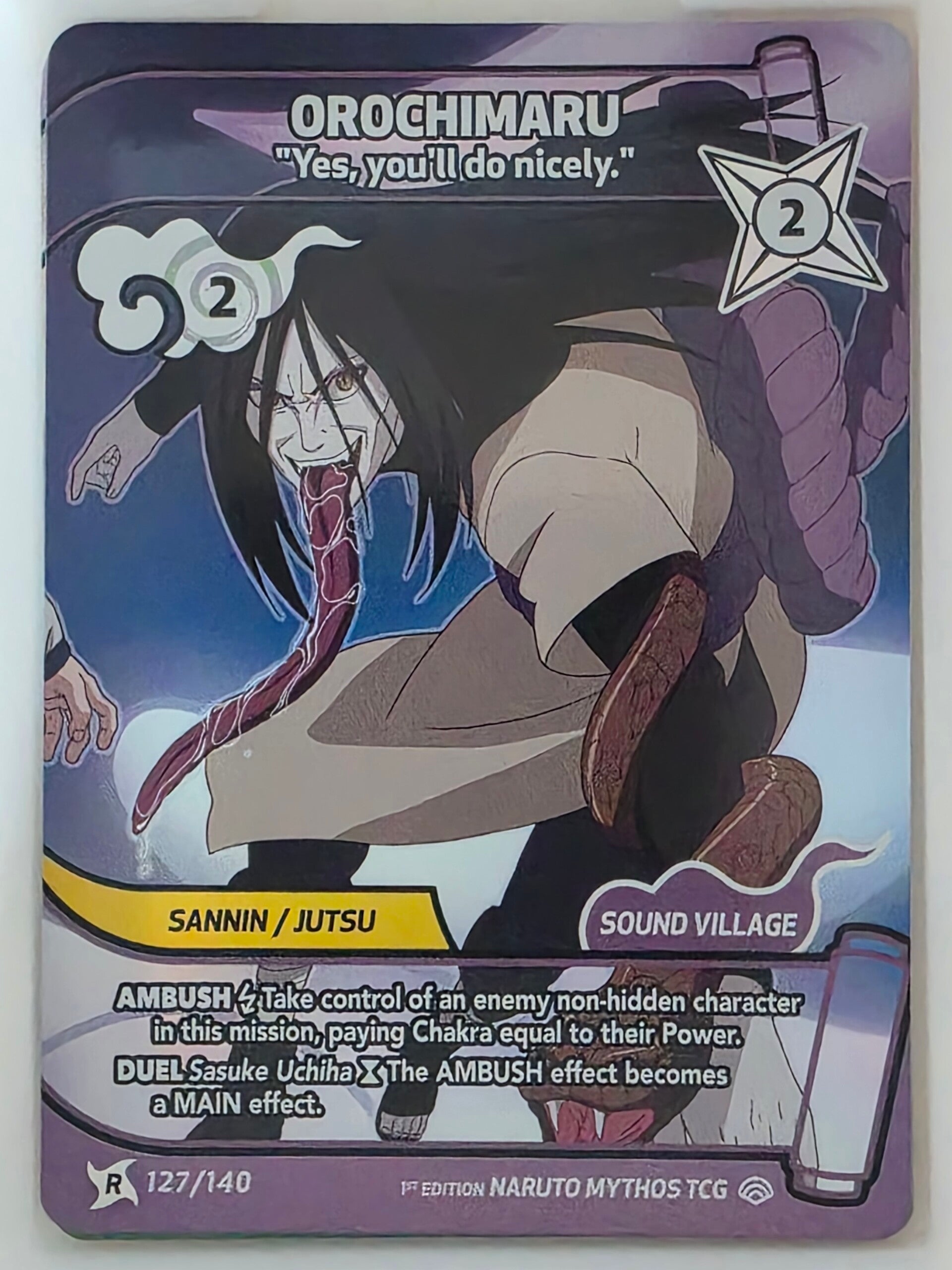 Orochimaru - 127/140 - Rare