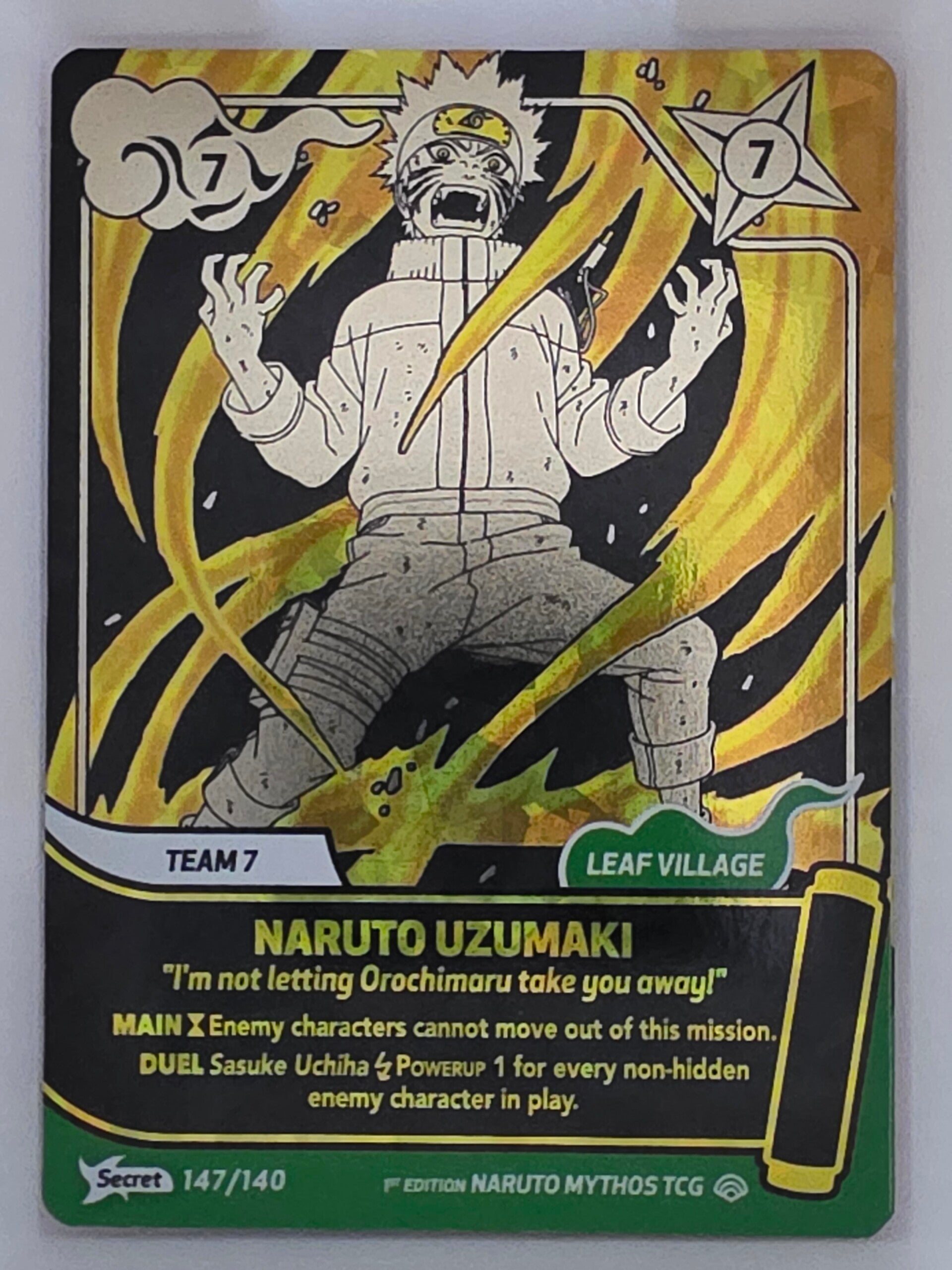 Naruto Uzumaki - 147/140 - Secret Rare