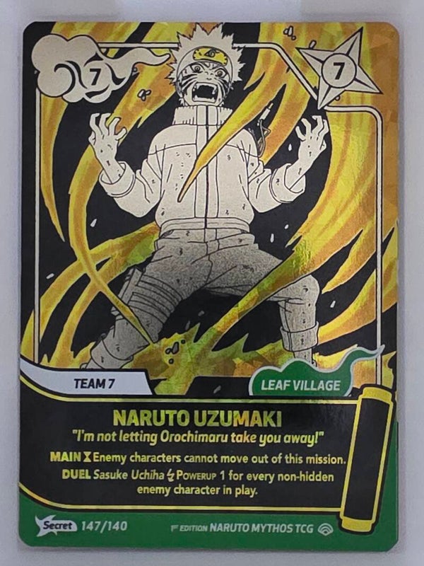 Naruto Uzumaki - 147/140 - Secret Rare