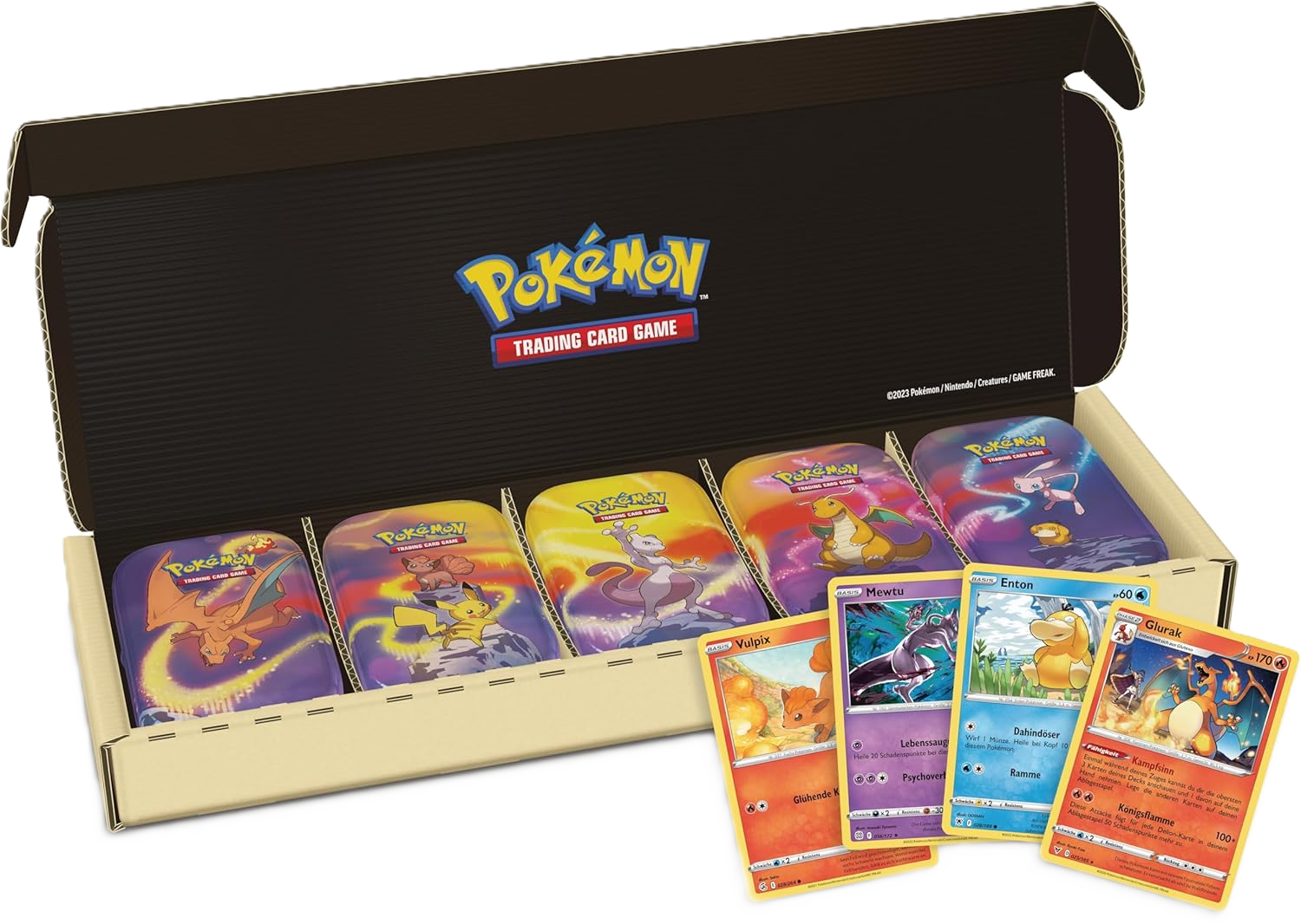 Pokemon Mini-Tin-Box-Bundle Kanto-Stärke